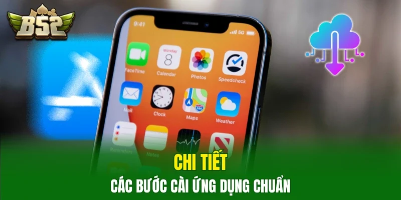 Chi tiết các bước cài ứng dụng chuẩn