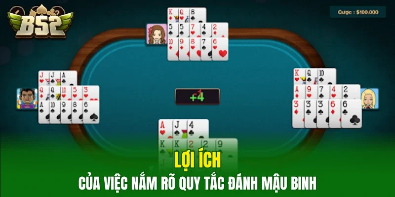 Lợi ích của việc nắm rõ quy tắc đánh mậu binh