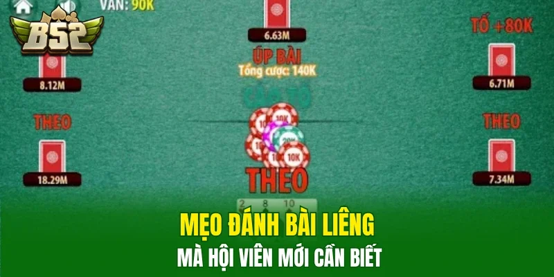 Mẹo đánh bài liêng mà hội viên mới cần biết
